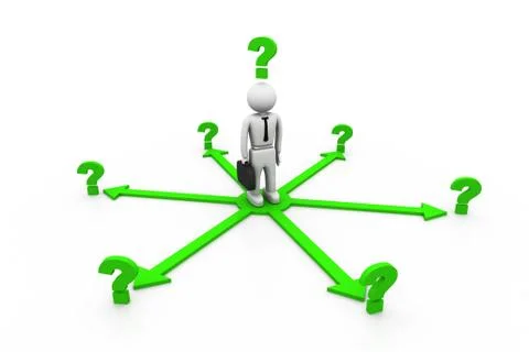 Choices Dilemma Stock Illustration