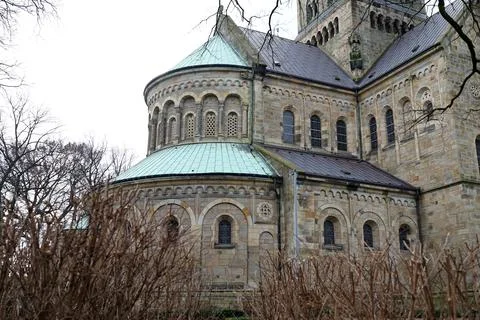 The choir section of the St. Anthony Basilica Stock Photos