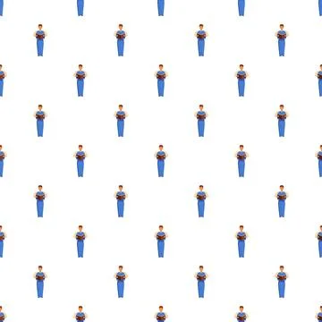 Choir singer pattern repeating religious vocal music concept background Stock Illustration