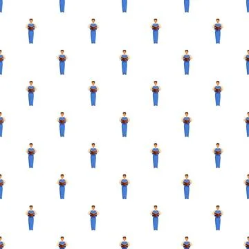 Choir singer pattern representing religious holiday occasion Stock Illustration