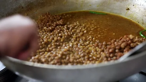 Chole Bhature Stock Footage 133102670
