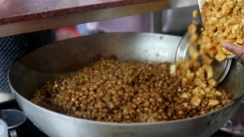 Chole Bhature Stock Footage 133102697