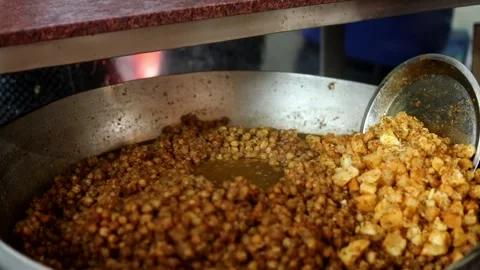 Chole Bhature Stock Footage 133102703