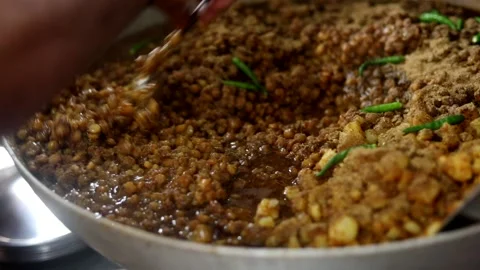 Chole Bhature Stock Footage 133102708