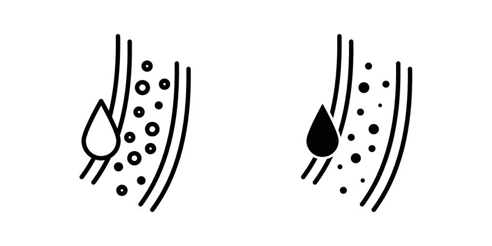 Cholesterol icon set. Vector EPS 10 イラスト素材