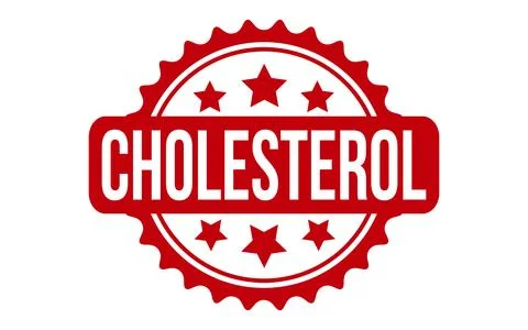 Cholesterol Rubber Stamp Seal Vector Illustrazione stock