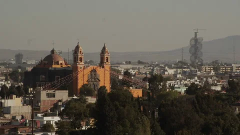 Cholula city Mexico Stock Footage 147102540