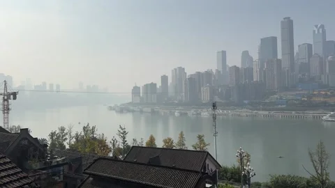 Chongqing skyline Stock Footage 267323244