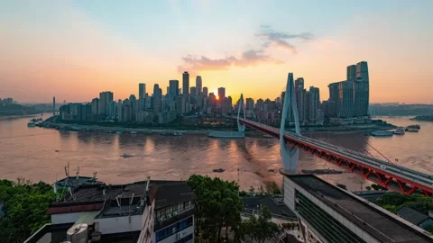 Chongqing timelapse Stock Footage 230533116