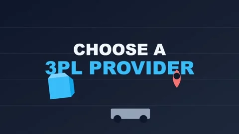 Choose a 3PL provider for global logistics and supply chain management Stock Footage 339925398