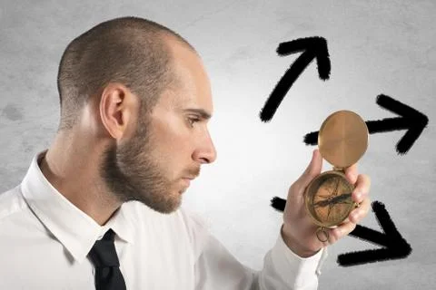 Choose the correct way Stock Photos