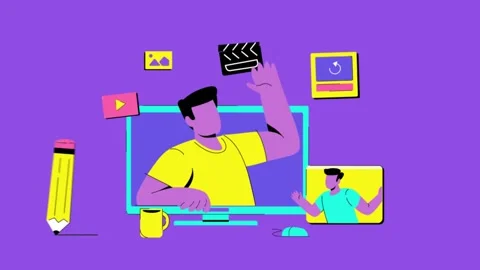 Choose Freelancer Designer in Platform Video stock 315172583