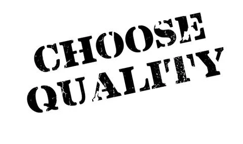 Choose Quality rubber stamp Ilustración de archivo