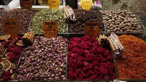 Choose Your Spices Stock Footage 135956717