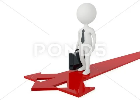 Choose your way Stock Illustration