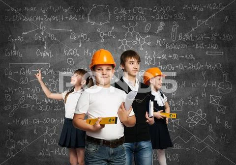 Choosing future profession Stock Photos