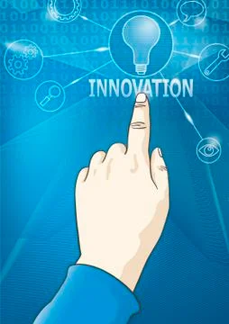 Choosing innovation Stock Illustration