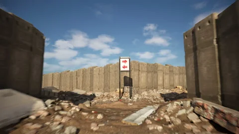 Choosing the right way, 3D animation Stock Footage 297355791