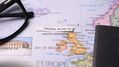 Choosing the United Kingdom as Your Next Travel Destination Video stock 340609645