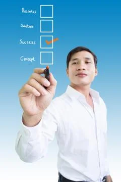 Choosing Your Success Stock Illustration