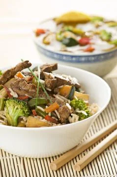 Chop suey Stock-Fotos