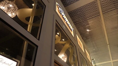 Chopard booth at Baselworld. Stock Footage 96108469