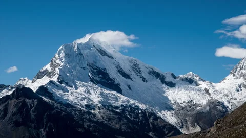 Chopicalqui Mountain Timelapse Stock Footage 280493769