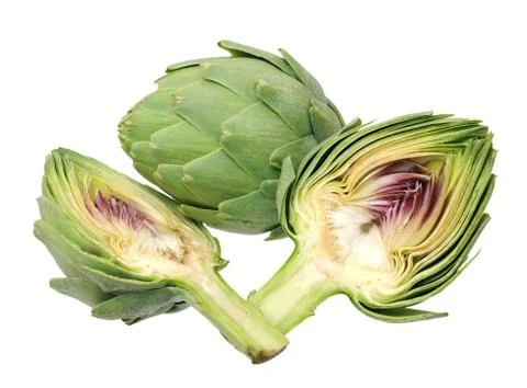 Chopped artichoke Stock Photos