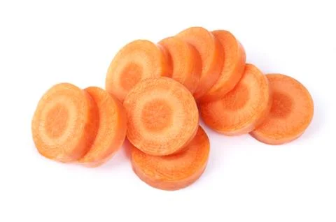 Chopped carrot Stock Photos