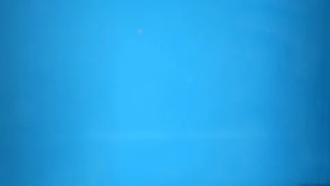 Chopped carrots fall into the water. blue background. Stock Footage 126941600