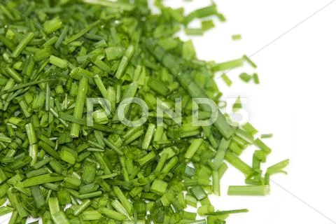 Chopped chives Stock Photos