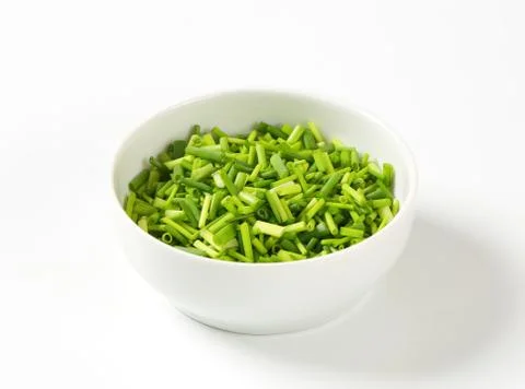 Chopped chives Stock Photos