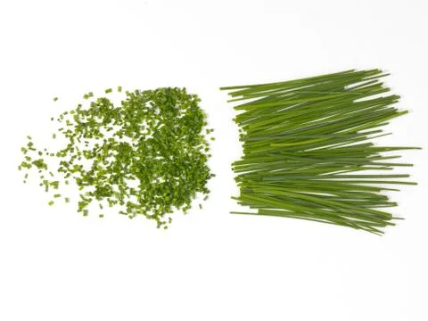 Chopped chives Stock Photos