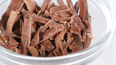 Chopped chocolate Video stock 147418774