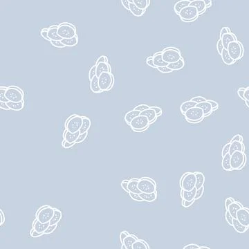 Chopped cucumber line seamless pattern 库存插图
