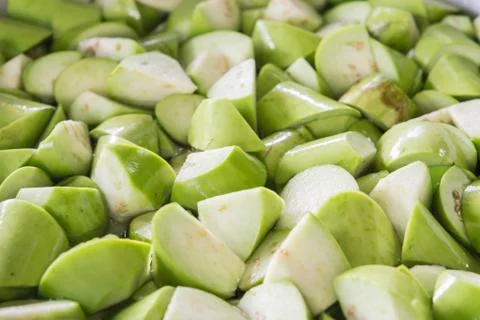 Chopped eggplant Stock Photos