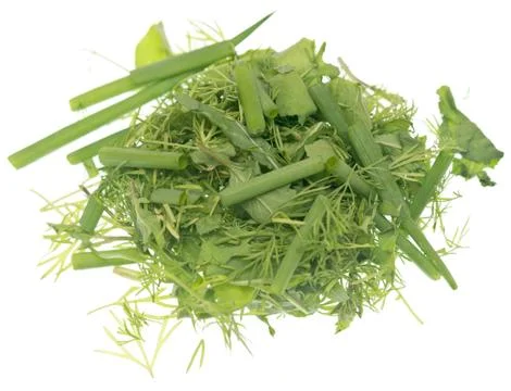 Chopped herbs Stock Photos