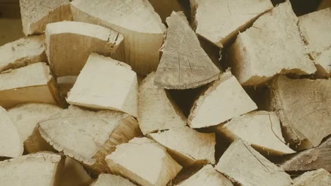 Chopped Logs 動画素材 284760800