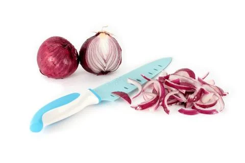 Chopped onion Stock Photos