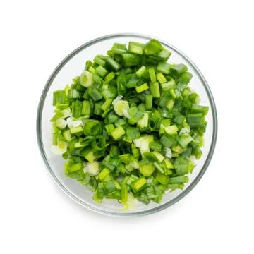 Chopped onion Foto stock