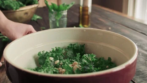 Chopped Pine Nuts Vídeos de archivo 78648771