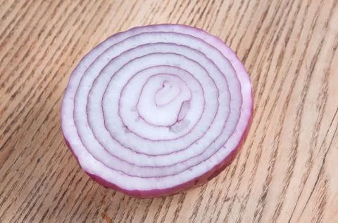 Chopped red onion Stock Photos