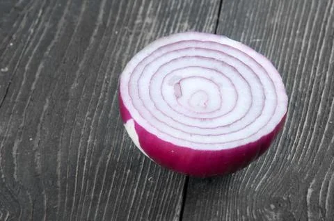 Chopped red onion Stock Photos
