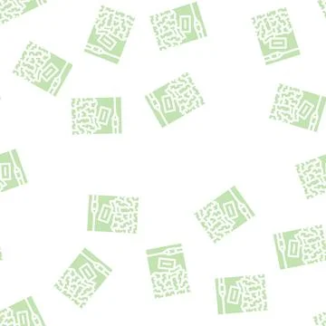 Chopped root wasabi glyph vector seamless pattern Stock Illustration