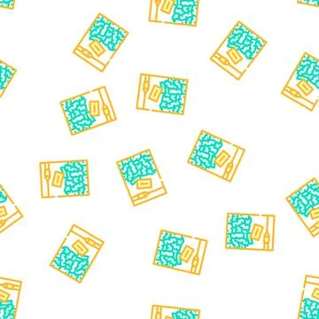 Chopped root wasabi vector seamless pattern Stock Illustration