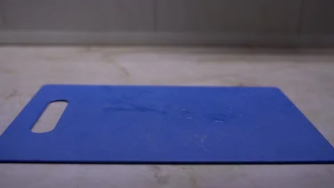 Chopped slices of cucumber. Stock Footage 130732371