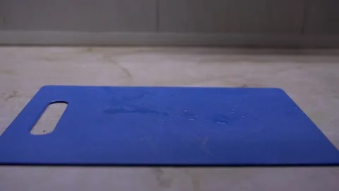 Chopped slices of cucumber. Stock Footage 130732398