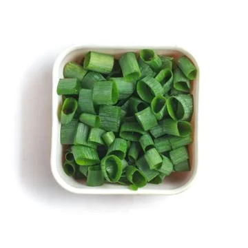 Chopped Spring Onions Stock Photos
