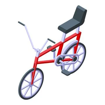 Chopper bike icon isometric vector. Biker ride Stock Illustration