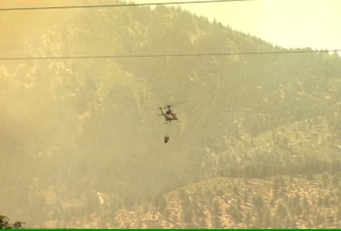 Chopper with Bucket zoom in Stock Footage 97531519